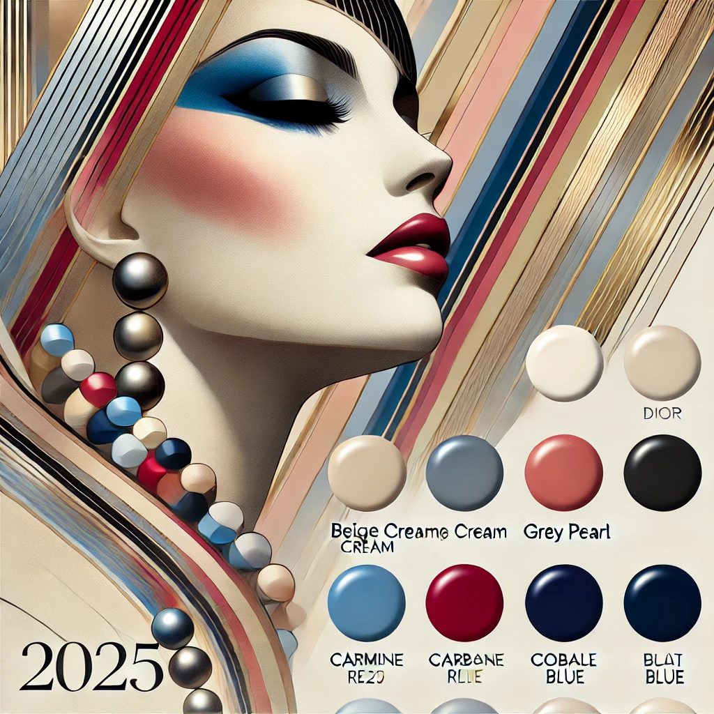 Palette de couleurs intemporelle Dior 2025