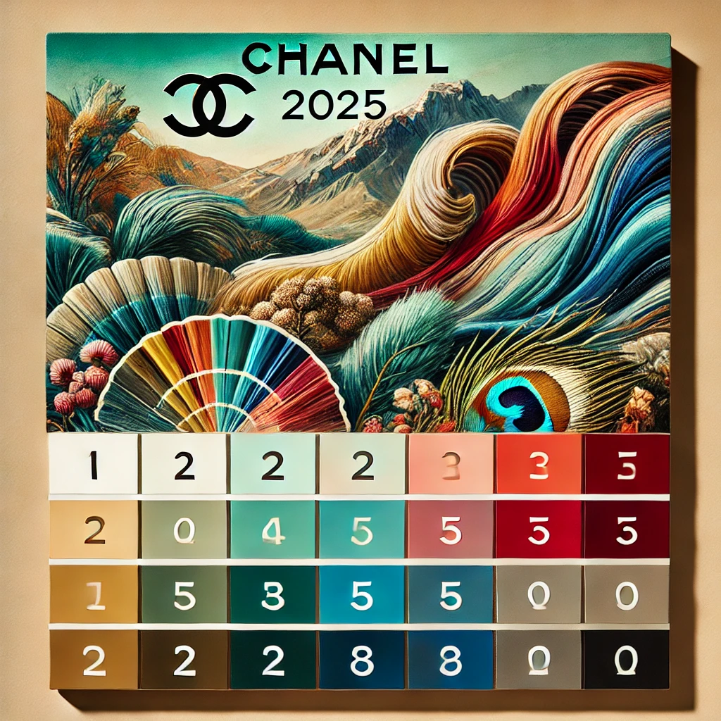 Couleurs tendance Chanel 2025