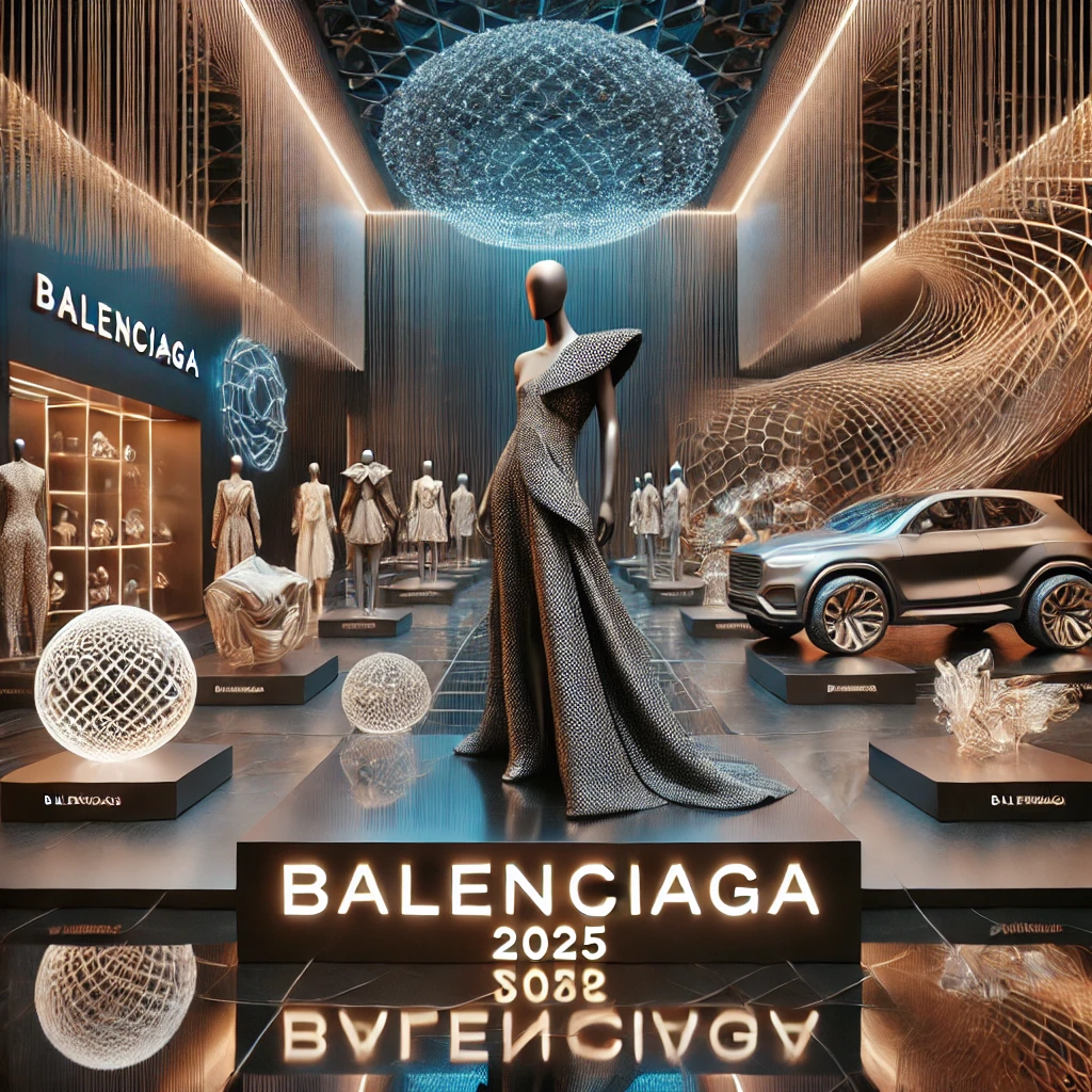 Matériaux expérimentaux Balenciaga 2025