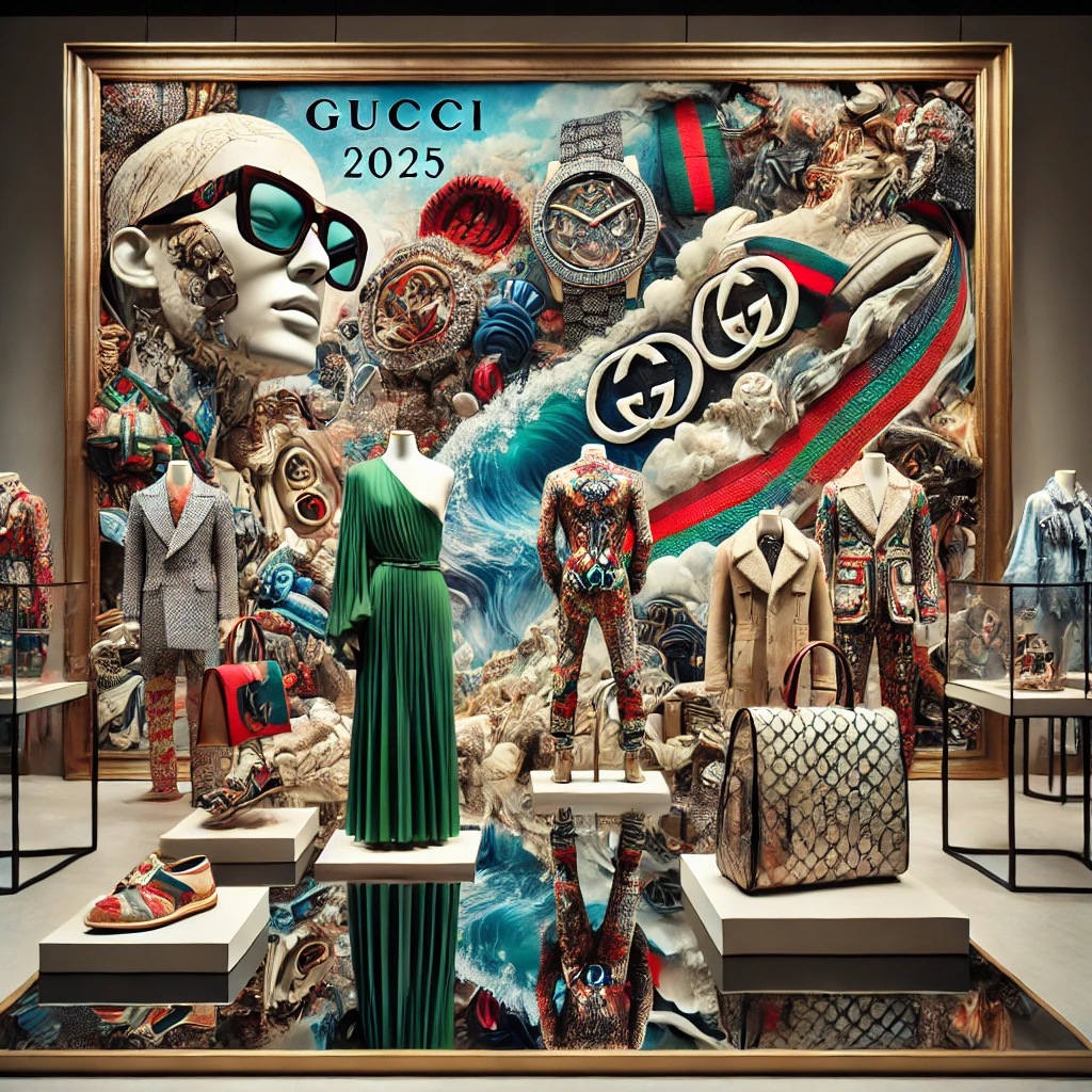 Matériaux innovants Gucci 2025